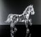 Arnaldo Zanella, Horse Sculpture, 1980s, Murano Glass 1