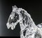 Arnaldo Zanella, Escultura de caballo, años 80, Cristal de Murano, Imagen 10