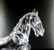 Arnaldo Zanella, Escultura de caballo, años 80, Cristal de Murano, Imagen 8