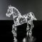 Arnaldo Zanella, Horse Sculpture, 1980s, Murano Glass 4