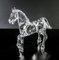 Arnaldo Zanella, Horse Sculpture, 1980s, Murano Glass, Image 4