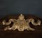 Pediment in Gilded Wood with Decoration, 19th Century 2