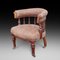 Late 19th Century Walnut Captains Chair 1