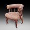 Late 19th Century Walnut Captains Chair, Image 1