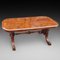 Victorian Burr Walnut and Amboyna Coffee Table 1