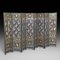 Chinese Regency Lacquered 8-Fold Dressing Screen 1
