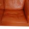 Model 2213 3-Seater Sofa in Cognac Leather by Børge Mogensen, 1990s, Image 10