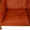Model 2213 3-Seater Sofa in Cognac Leather by Børge Mogensen, 1990s 8