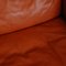 Sofá de tres plazas modelo 2213 de cuero coñac de Børge Mogensen, años 90, Imagen 11