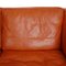 Model 2213 3-Seater Sofa in Cognac Leather by Børge Mogensen, 1990s 6