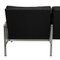 Fk-6730 3-Seater Sofa in Black Leather by Fabricius and Kastholm 15