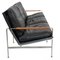 Fk-6730 3-Sitzer Sofa aus schwarzem Leder von Fabricius & Kastholm 2