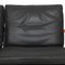 Fk-6730 3-Sitzer Sofa aus schwarzem Leder von Fabricius & Kastholm 7