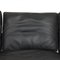 Fk-6730 3-Seater Sofa in Black Leather by Fabricius and Kastholm 6