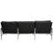Fk-6730 3-Seater Sofa in Black Leather by Fabricius and Kastholm 17