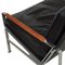 FK-6720 Lounge Chair in Black Leather by Fabricius and Kastholm, Image 9