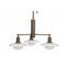Ph 2/2 Ceiling Light in Browned Brass by Poul Henningsen 1
