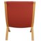 Ax Armchair in Red Leather by Peter Hvidt & Orla Mølgaard, 1970s, Image 12