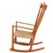 J16 Rocking Chair in Cherrywood by Hans J. Wegner, 1990s, Image 9