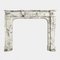 Antique French Louis XVI Style Fireplace Mantel in Arabescato Marble, 1860s, Image 3