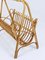 Rattan Bamboo Magazine Rack, France, 1950s 19