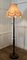 Lámpara de pie vintage de nogal, Imagen 8