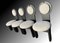 Dining Table with Chairs by Rudolf Szedleczky, Set of 5, Image 12