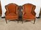 Louis XVI Style Lounge Chair in Beech, Set of 2 1