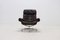 Leather and Rosewood Lounge Chair by Martin Stoll for Giroflex, 1960s, Image 1