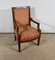 Massiver Stuhl aus Mahagoni, 1800er 1