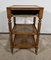 Small Louis-Philippe Oak Living Room Table 22