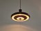 Dark Brown Optima Pendant Lamp by Hans Due for Fog & Mørup, Denmark, 1970s 6