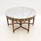 Vintage French Marble Top Coffee Table, 1930s 2