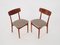 Danish Teak Dining Chairs, 1970s, Set of 2 1