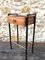 Vintage Side Table with Drawer, 1950s 21