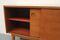 Teak & Laminate Sideboard with Sliding Doors, 1950s 7