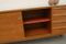 Teak & Laminat Sideboard mit Schiebetüren, 1950er 6