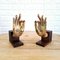 Buddha Hand Fragments Repurposed as Bookends, Thailand, Mid 19th Century, Set of 2 2