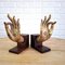 Buddha Hand Fragments Repurposed as Bookends, Thailand, Mid 19th Century, Set of 2 3