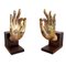 Buddha Hand Fragments Repurposed as Bookends, Thailand, Mid 19th Century, Set of 2 1