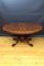 Victorian Burr Walnut Centre Dining Table, 1870s 1