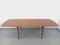 Vintage Scandinavian Dining Table in Teak with Extensions, 1960s 8
