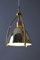 Mid-Century Brass Hanging Lamp from WKR Leuchten 1960s 2