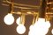 Lampada da soffitto Space Age Swirl in ottone di Cosack, Immagine 16