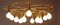 Lampada da soffitto Space Age Swirl in ottone di Cosack, Immagine 18
