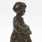 Renzo Zacchetti, Girl with Doll, 1920s, Bronze 9