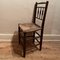 Set of Bobbin Backed Rush Seat Chairs, 1890s, Image 4