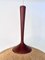 Teak and Sisal Cord Weave Hanging Lamp from Temde Leuchten, Germany, 1950s 3
