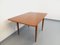 Vintage Scandinavian Square Dining Table in Teak with Extension, 1960s, Image 10