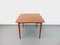 Vintage Scandinavian Square Dining Table in Teak with Extension, 1960s 1